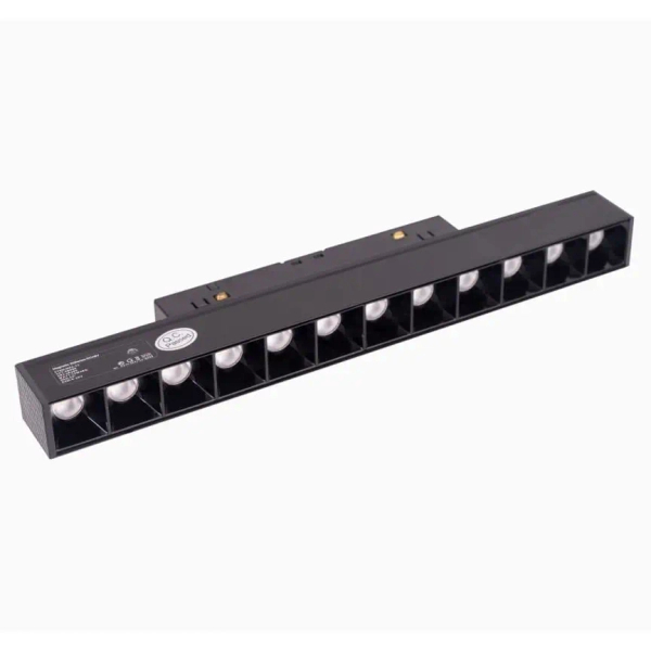 Lampa magnetyczna liniowa M0004N LED 10W 3000K system on/off czarny