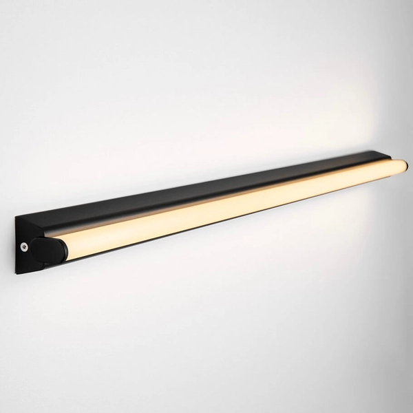 Podłużny kinkiet ścienny JULIO LE44299 LED 26W 3000K IP44 belka czarna