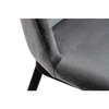 Krzesło barowe Diego KH1202100123.DGREY King Home loftowe ciemnoszare