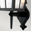 Kinkiet ścienny Canterbury BL46M-BLACK Elstead styl angielski lampion czarny