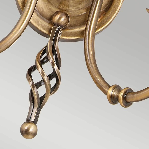 Kinkiet świecznikowy Artisan ART2-AGD-BRASS Elstead klasyczny mosiądz