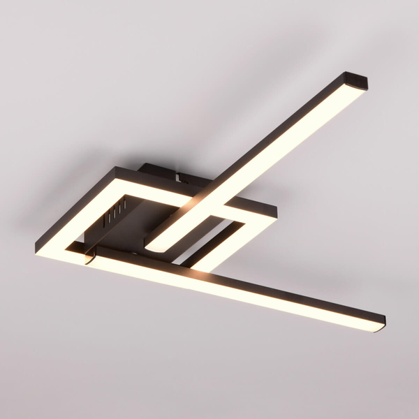 Sufitowa lampa ledowa Viale R67303132 17W 3000K czarna