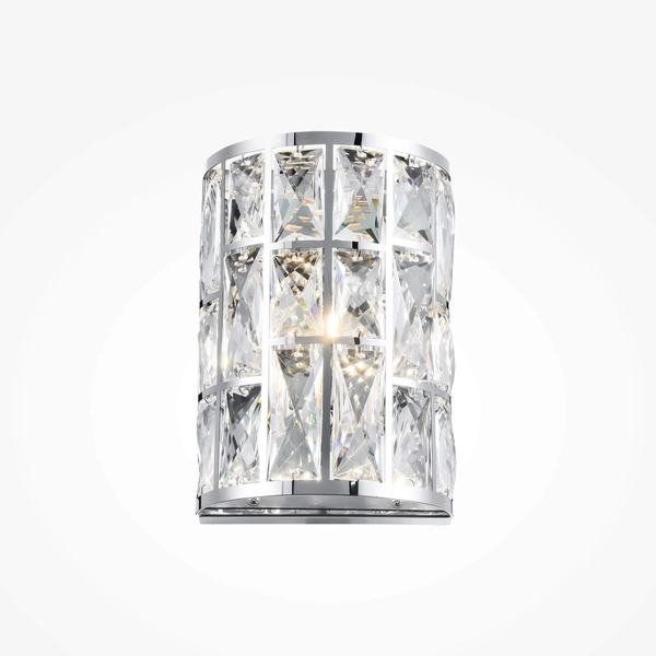 lampa ścienna Gelid MOD184-WL-01-CH glamour przeźroczysty