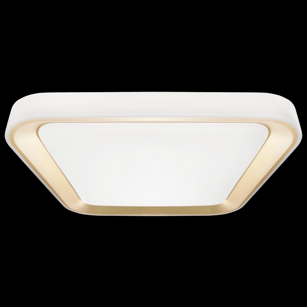 Sufitowa lampa pokojowa Quadro LED 38W złoty plafon