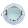 Okrągła lampa sufitowa Speculo 79978 Saxby IP65 downlight metalowa biała