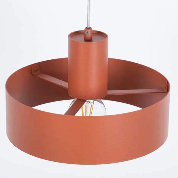 Nowoczesna lampa wisząca Rif M 41177 do salonu zwis ceglany