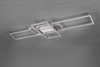 Natynkowy plafon z pilotem ALYRON DL407620010 LED 60W srebrny