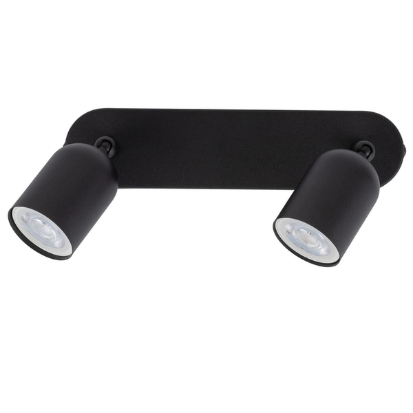 Podwójny reflektor sufitowy Top 4416 TK Lighting metalowy czarny