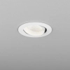 Minimalistyczne oczko sufitowe białe PUTT LED 8,5W 3000K z regulacją 38042-M930-WW-00-13