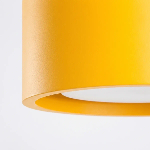 Lampa sufitowa żółta MODO SL.2474 metalowy spot 1xGx53 tuba