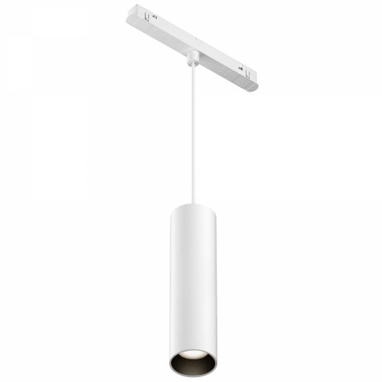 Podwieszana lampa magnetyczna Focus TR041-2-12W4K-W LED 12W 4000K tuba biała