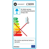 Designerski plafon jadalniany INFINITY C0099 LED 14W 3000K metal chrom