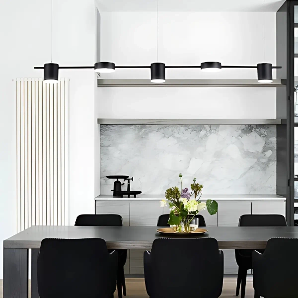 Wisząca lampa tubki Glichio LLGLI-C LED 35W 3000K czarna