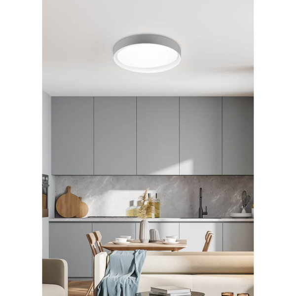 Sufitowa lampa Zeta R62712411 RL Light LED 24W 2700-6500K szara biała