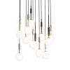 Kaskadowa lampa wisząca Ero Multicolor VIII OR86386 kule białe chrom