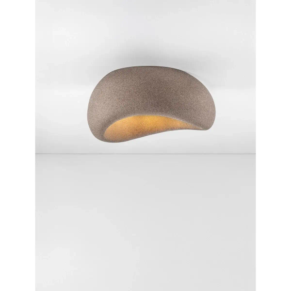 Lampa sufitowa do jadalni PALINZA LE45331 kopułowa brązowa