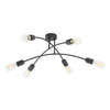 Wielopunktowa lampa sufitowa Helix 4679 TK Lighting metalowa czarna