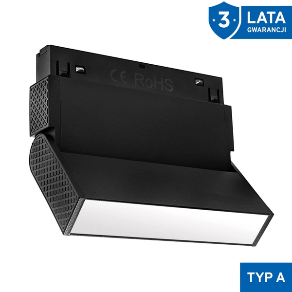 Regulowana lampa sufitowa 1018 Domeno LED 6W 3000K magnetyczna czarna