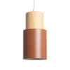 Wisząca lampa skandynawska Vita ABR-ZE27-VITA-BR tuba brązowa
