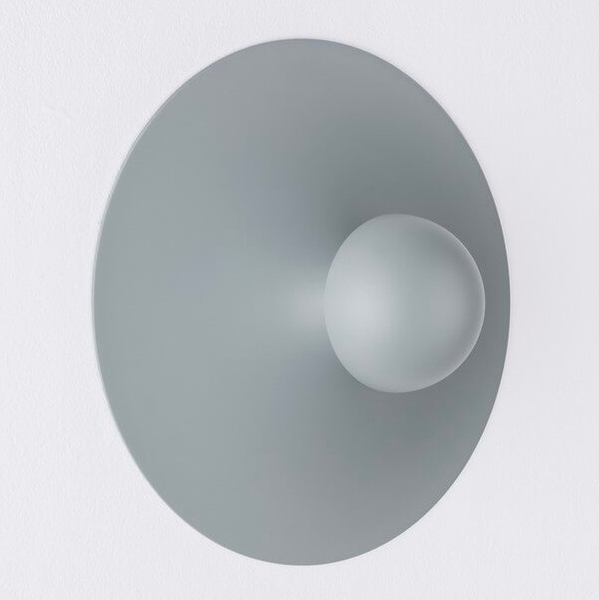 Lampa na ścianę do jadalni BAILA LE44541 LED 9W 3000K okragła szary