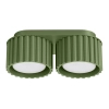Metalowa sufitowa lampa ryfel AURA oliwkowa SL.1798 podwójna 2xGx53