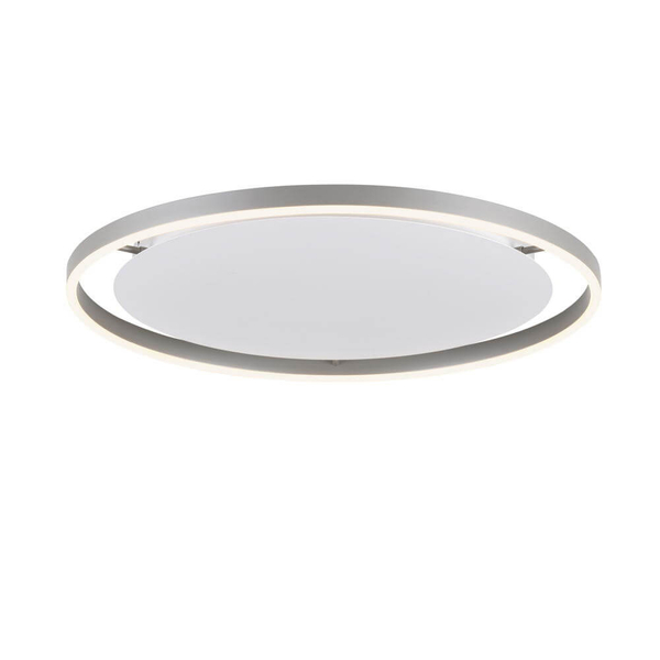 Ledowa lampa sufitowa Ritus 15392-95 Just Light do przedpokoju 28W 3000K aluminium