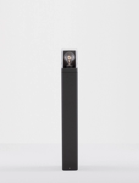 Stojąca lampa zewnętrzna BARCA LE71498 Luces Exclusivas słupek IP65 grafitowy