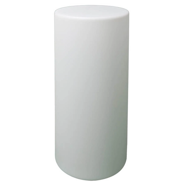 Ogrodowa lampa kolumna Tube ES-DC030 LED 5W RGBW tuba IP65 biała