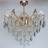 LAMPA sufitowa VEN E 1285/6 kryształowa OPRAWA plafon pałacowy crystal przezroczysty