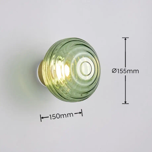 Ścienna lampa na przedpokój EARL R27771115 LED 1,5W 3000K zielony