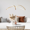Nowoczesna lampa zwisowa Fermi 20026P-GD Zumaline LED 50W 3000-6000K złota