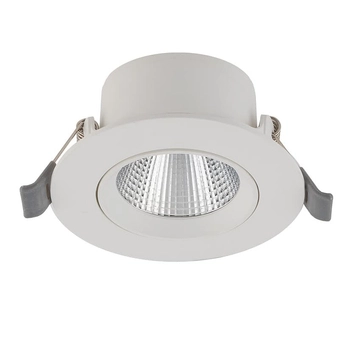 Lampa wpustowa z klipsem Egina 10547 Nowodvorski LED 5W 4000K srebrna biała