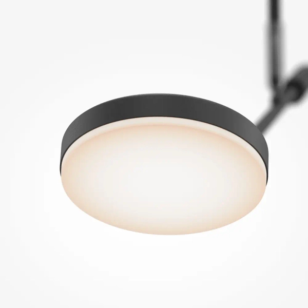 Ledowa lampa sufitowa Fad MOD070CL-L8B3K LED 8W 3000K czarna