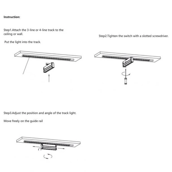 Lampa do szyny magnetycznej Magnetic LP-560-1-MAG-BK LED 20W 4000K czarny