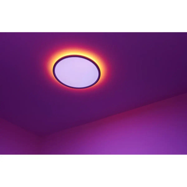 Plafon z pilotem Smart Liva 2110826101 LED 21W 2700-6500K IP54 biały