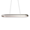 Owalna lampa wisząca CAMELIA różowe złoto AZ6771 1xLED 60W 3000K do jadalni