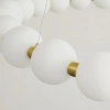 Kulista lampa wisząca Pontti LWPONR LED 56W 3000K kule do salonu złoty