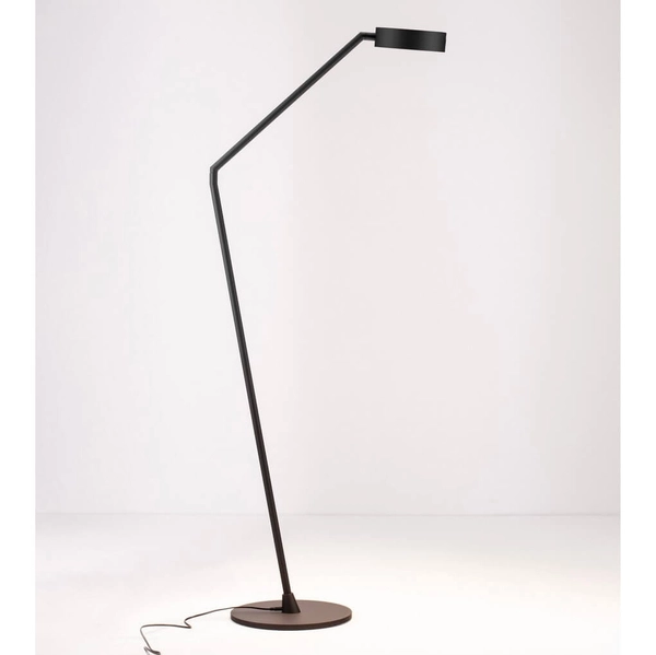 Podłogowa lampa do czytania ALMAY LE44609 LED 23W 3000K z regulacją czarny