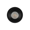 Minimalistyczny sufitowy spotlight Opti 10577 okrągła czarny