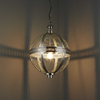 Lampa zwisająca kula Vienna 73108 Endon metalowa przezroczysta chrom