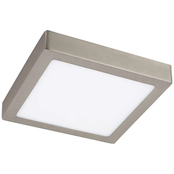 Plafon LAMPA sufitowa LOIS 2668 Rabalux kwadratowa OPRAWA metalowa LED 18W 3000K satynowy chrom