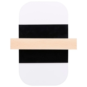 Kinkiet ścienny do salonu April 21-05878 Candellux 6W 4000K czarny biały