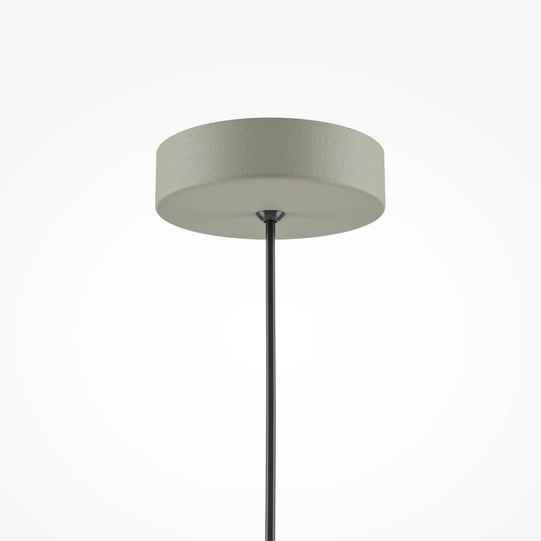 Wisząca lampa kuchenna Basic colors MOD168PL-01BG Maytoni kopuła szary