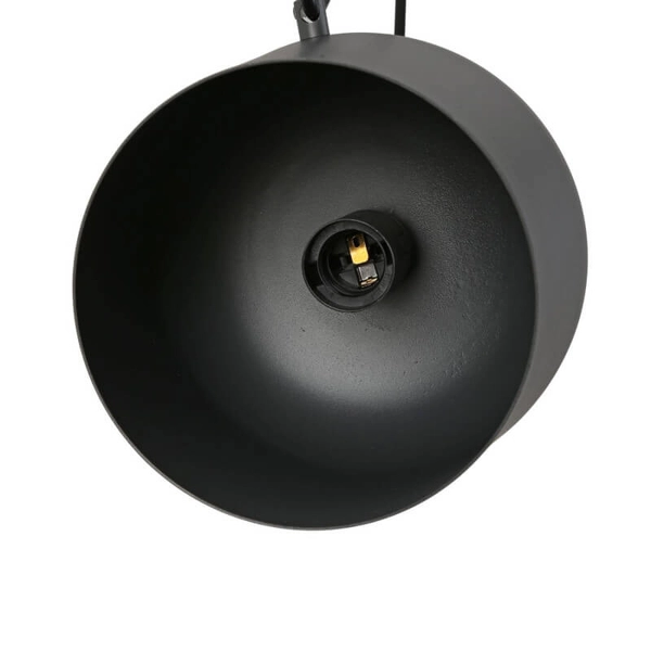 Salonowa lampa wisząca Spider ABR-SHIL-E27-W Abruzzo regulowana szara