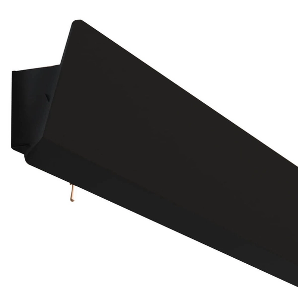 Kinkiet regulowany podłużny Wing 7550 Nowodvorski z włącznikiem czarny