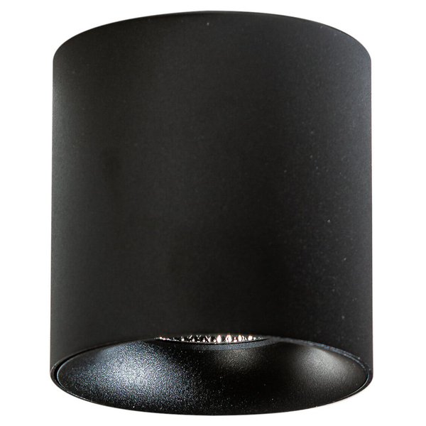 Sufitowa lampa metalowa Mane AZ4322 LED 10W czarna tuba do przedpokoju