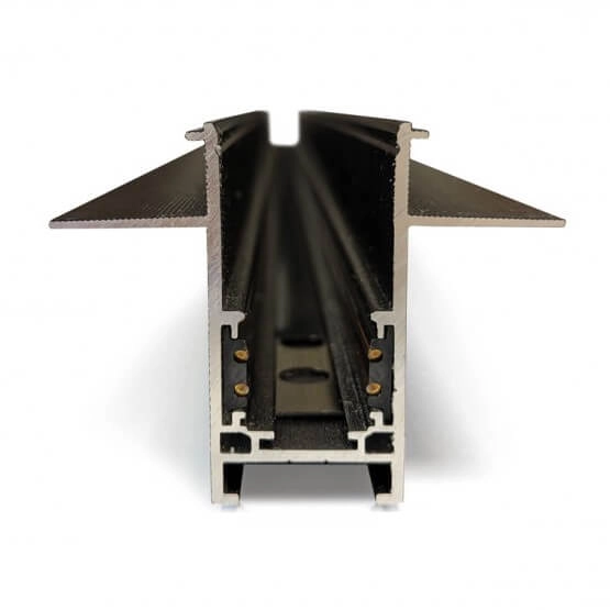 Szyna podtynkowa Track Magnetic 52 Gips2 AZ4646 z zaślepkami 1m czarna