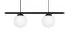 Wisząca lampa Arton K-4965 loftowa nad stół biała czarna