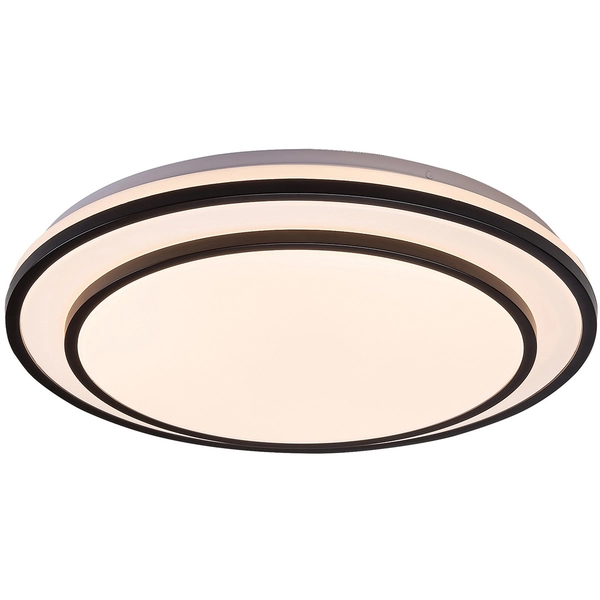 Ledowy plafon nowoczesny Lupita LED 40W 3000-6500K czarny biały