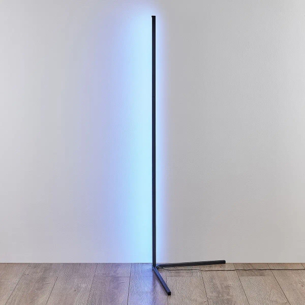 Stojąca lampa podłogowa Level R45721102 RL Light LED 10W RGB czarna